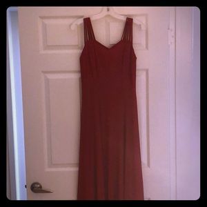 Red formal dress size medium